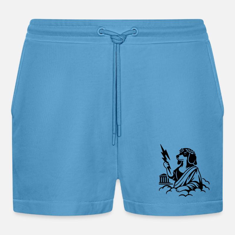 Le teckel de Zeus Wursto - Short bio décontracté court fabriqué en UE -  Sol Blue