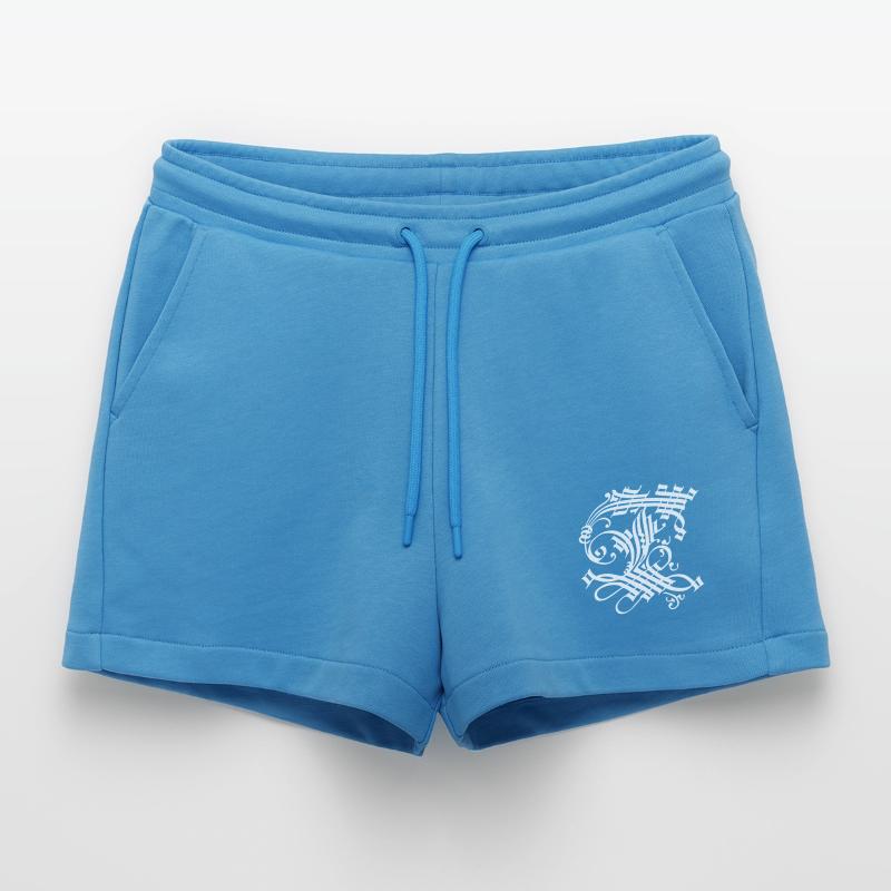 Medieval Core Mittelalter Initialen Castle Core Organic Relaxed Cropped Shorts Made in EU