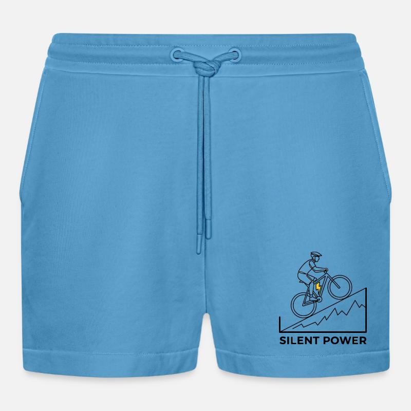 Montée éclair - Short bio décontracté court fabriqué en UE - Sol Blue