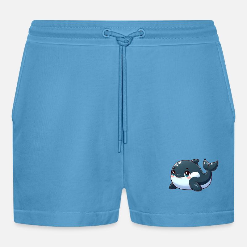 orque - Short bio décontracté court fabriqué en UE -  Sol Blue