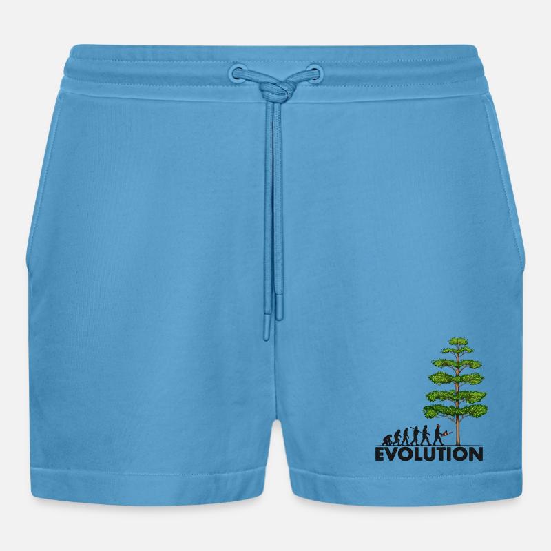 Tronçonneuse Evolution Grey Big Tree - Short bio décontracté court fabriqué en UE -  Sol Blue