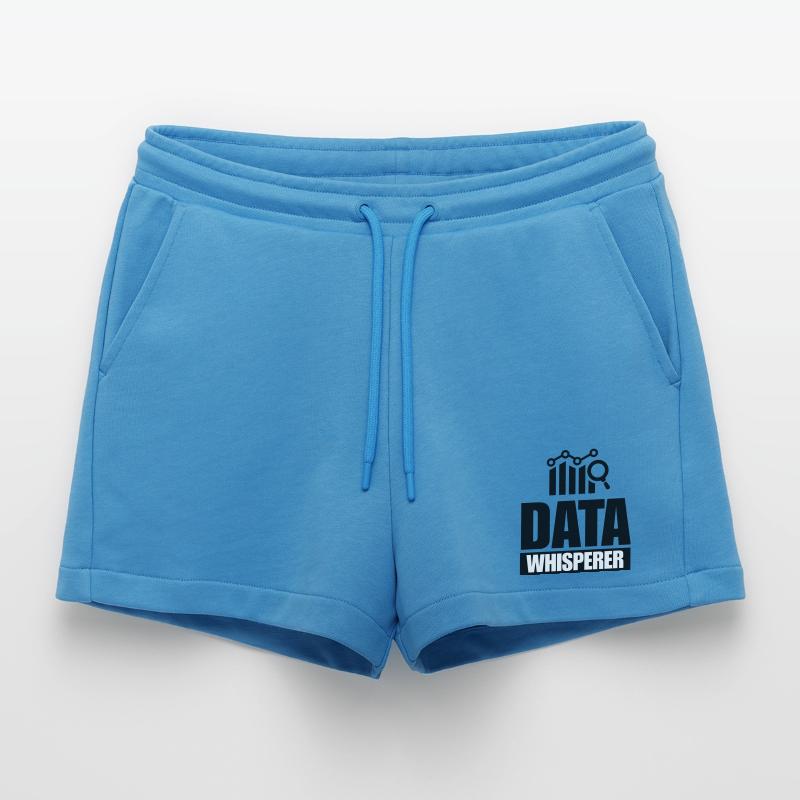 Data Analyst Scientist Engineering Analysis Organic Relaxed Cropped Shorts Made in EU