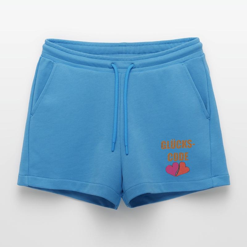 GLÜCKS CODE Organic Relaxed Cropped Shorts Made in EU