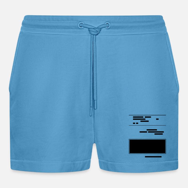 documents classifiés drôles - Short bio décontracté court fabriqué en UE -  Sol Blue