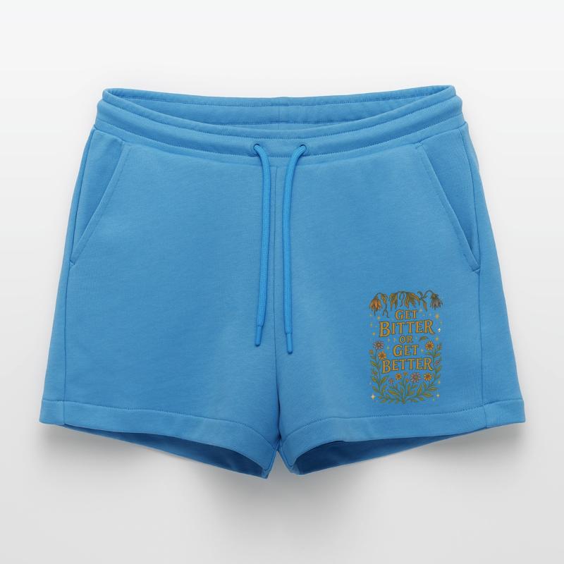 Werde bitter oder werde besser Organic Relaxed Cropped Shorts Made in EU