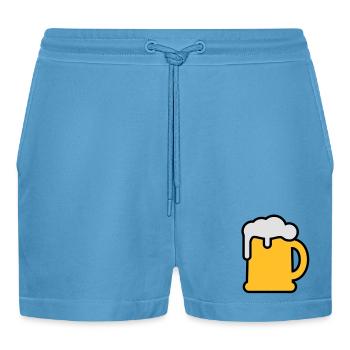Bierkrung | Beer Mug - Short bio décontracté court fabriqué en UE -  Sol Blue - Devant
