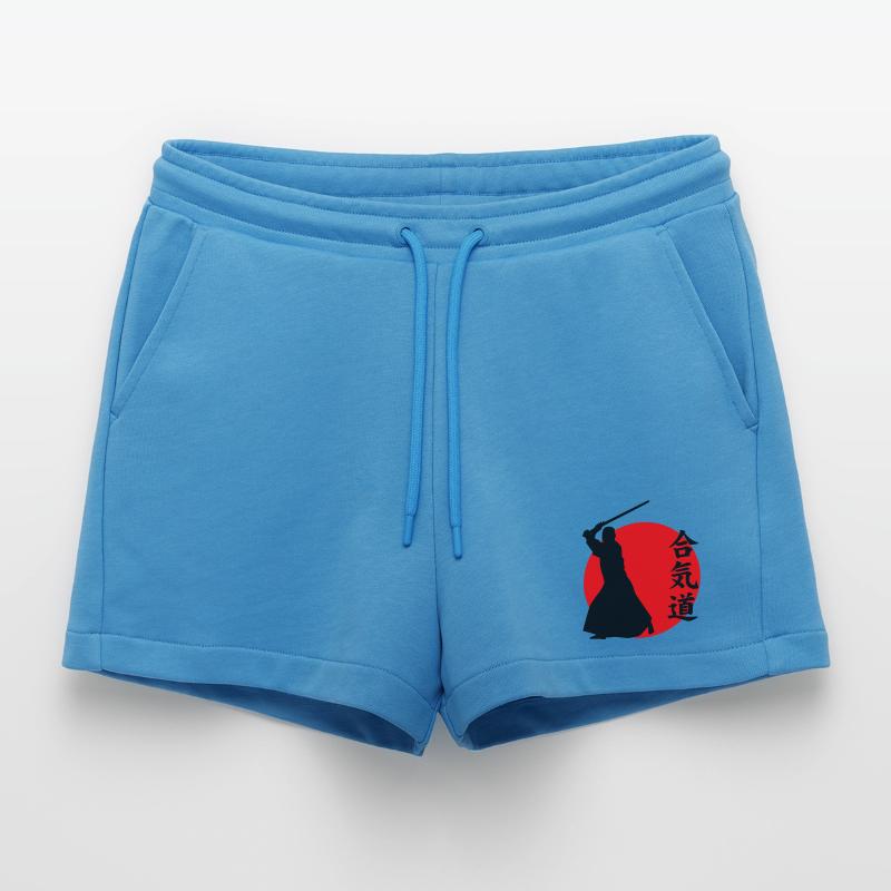 Aikido Organic relaxed cropped shorts made in EU