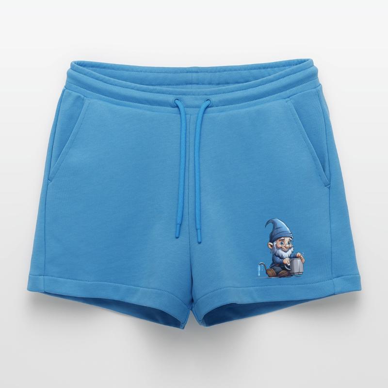 GnomePotterBlue Short bio décontracté court fabriqué en UE