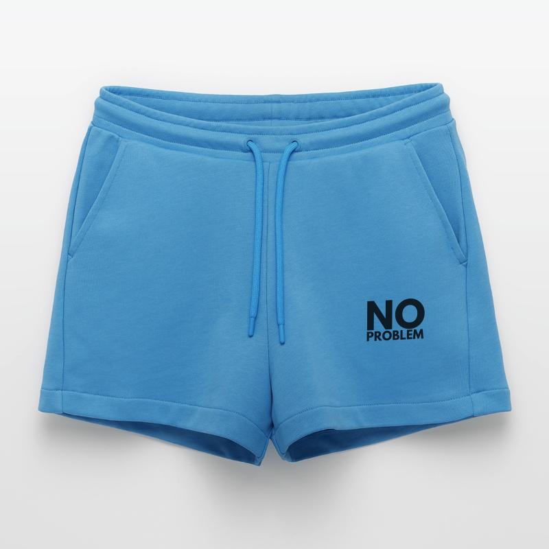 no problem Organic Relaxed Cropped Shorts Made in EU