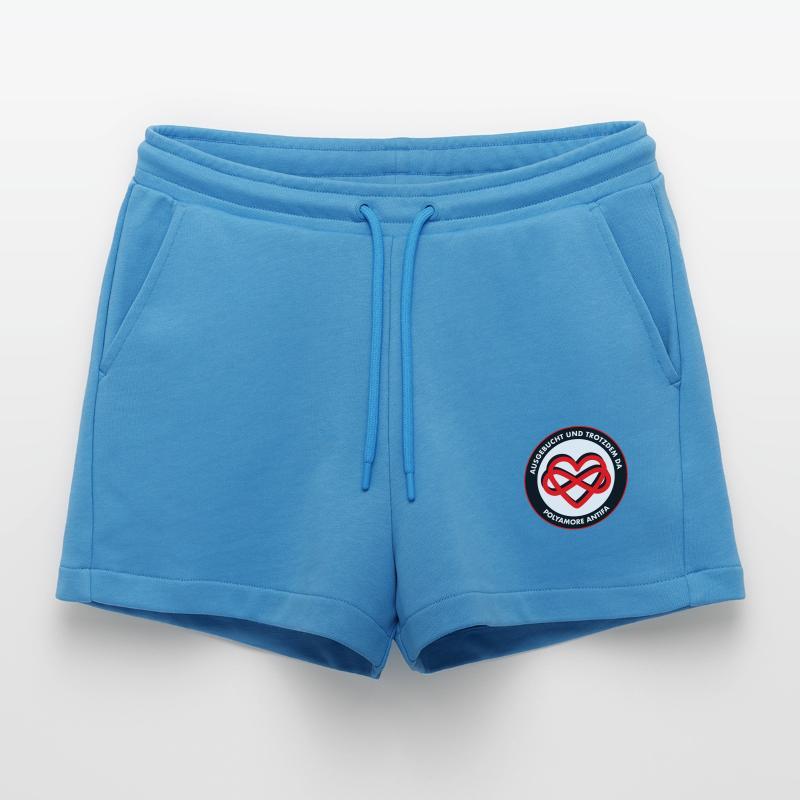 Polyamorous Antifa: Fully booked and still there! Organic Relaxed Cropped Shorts Made in EU