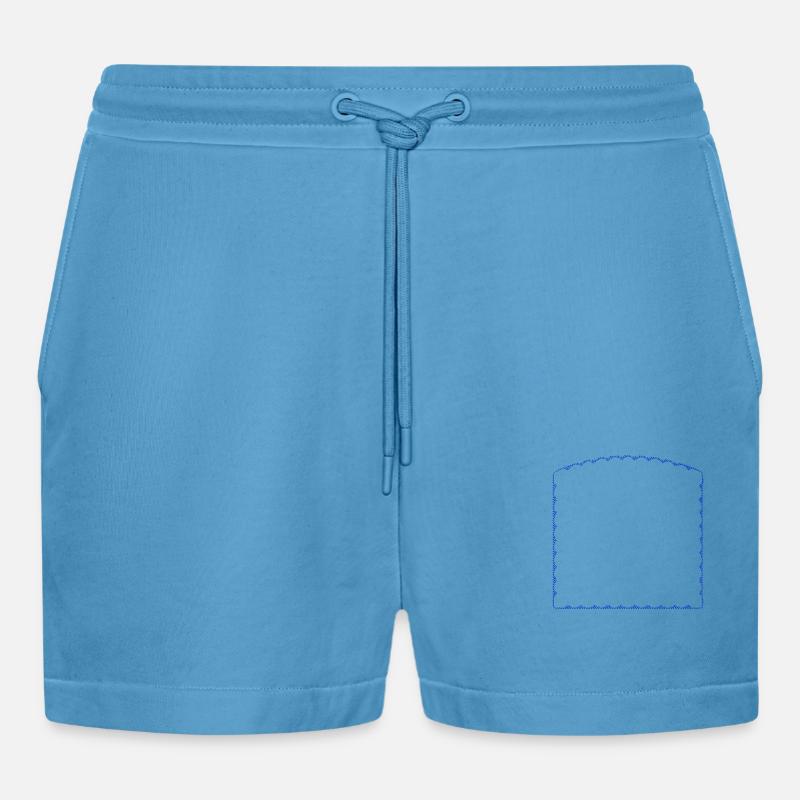 Bordure créative - Vectorale - Short bio décontracté court fabriqué en UE -  Sol Blue