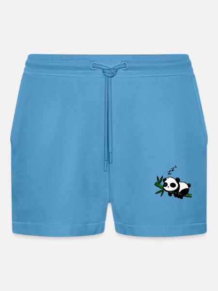 Pandodo - Short bio décontracté court fabriqué en UE - Sol Blue