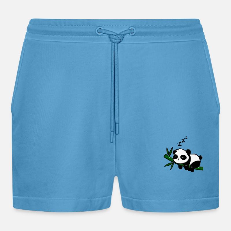 Pandodo - Short bio décontracté court fabriqué en UE -  Sol Blue