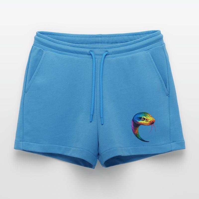 Serpent Python Cobra Mamba Serpent à sonnettes Serpent Short bio décontracté court fabriqué en UE