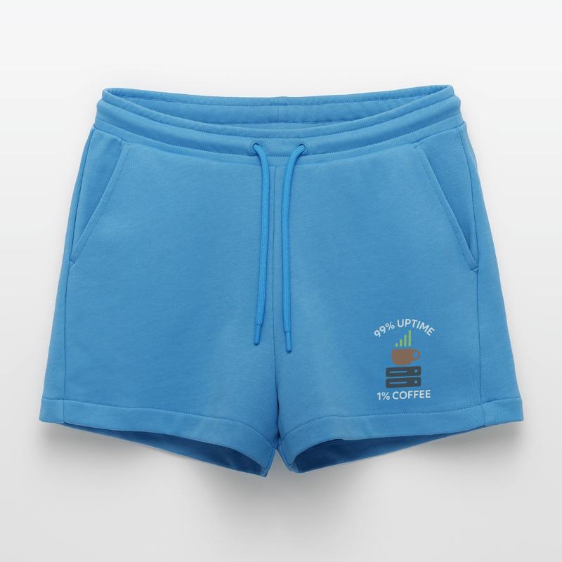 Network Infrastructure Rack and Stack Engineer Organic Relaxed Cropped Shorts Made in EU