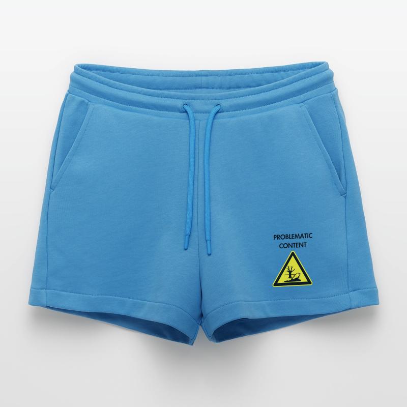 Problematic content Organic Relaxed Cropped Shorts Made in EU