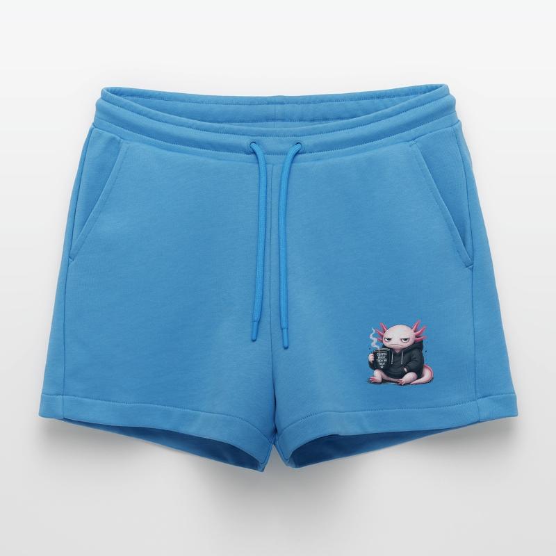 Sweat à capuche Coffee Dragon Pull Short bio décontracté court fabriqué en UE