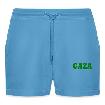Gaza - Short bio décontracté court fabriqué en UE -  Sol Blue - Devant