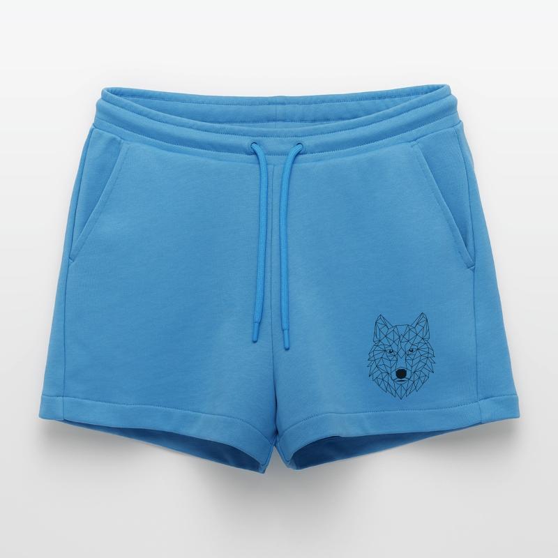 Polygone de loup Short bio décontracté court fabriqué en UE