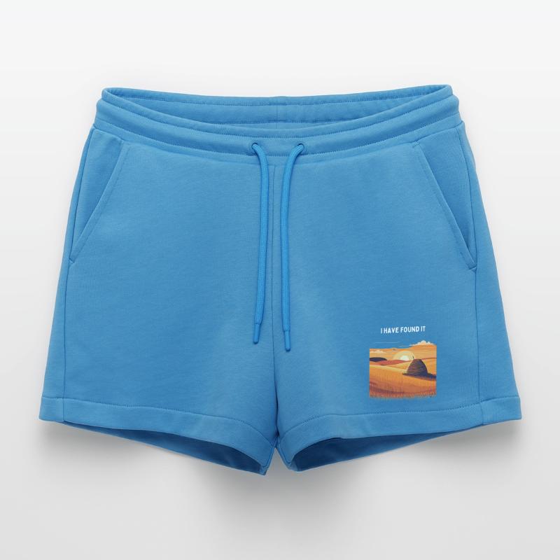 Needle in a haystack Organic Relaxed Cropped Shorts Made in EU