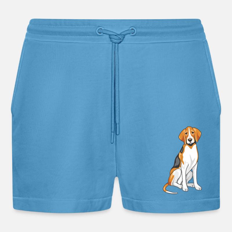 Foxhound assis - Short bio décontracté court fabriqué en UE -  Sol Blue