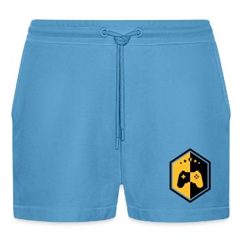 Gamer / Gaming - Short bio décontracté court fabriqué en UE -  Sol Blue - Devant