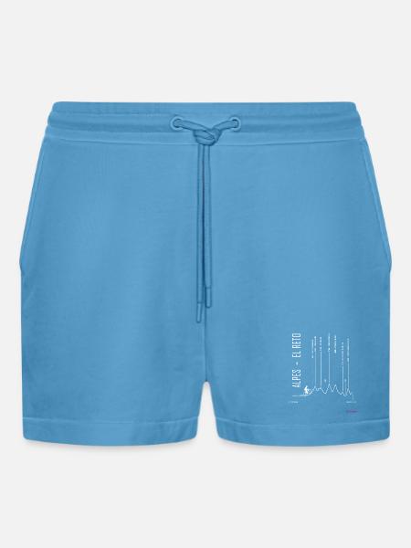 ZURICH APRICA pour le noir - Short bio décontracté court fabriqué en UE - Sol Blue