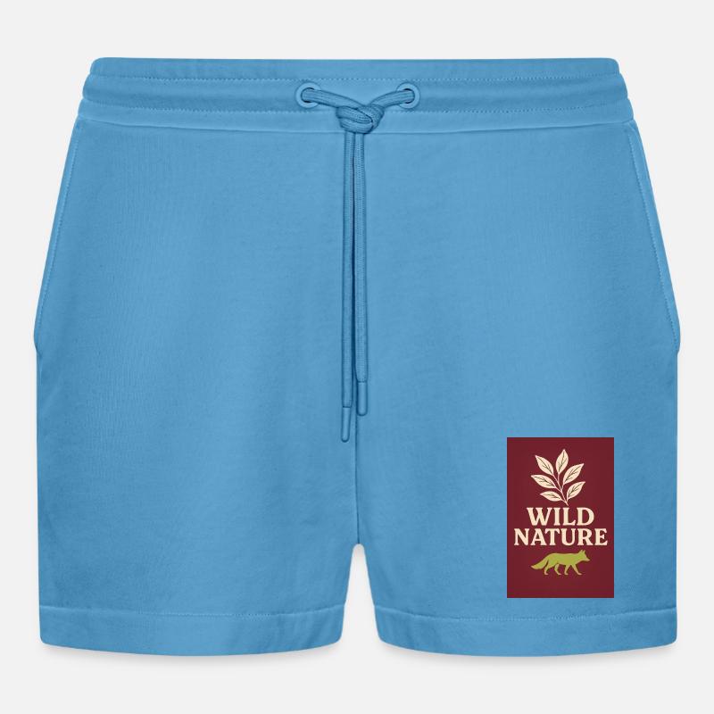 903E7BB2-E856-41AA-A23F-B3E2B4698455 - Short bio décontracté court fabriqué en UE -  Sol Blue