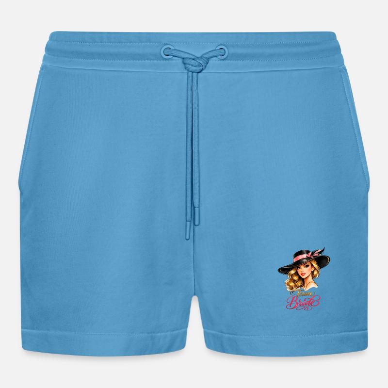 Équipe Bride - Short bio décontracté court fabriqué en UE -  Sol Blue