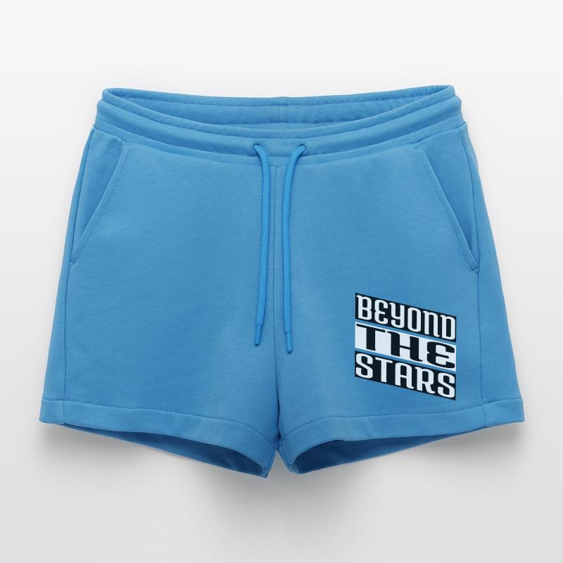 culinary exploration fun statement present idea Organic Relaxed Cropped Shorts Made in EU