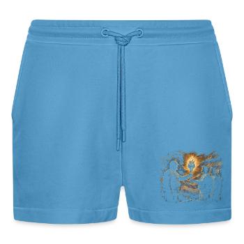 Jour des anciens combattants pour les démocrates - Short bio décontracté court fabriqué en UE -  Sol Blue - Devant