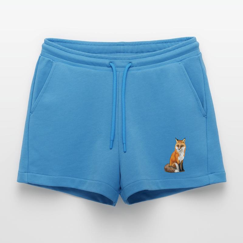 Fuchs Organic Relaxed Cropped Shorts Made in EU
