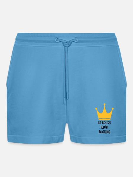 Kickboxing / Kick-Boxeur / Kick Boxing / - Short bio décontracté court fabriqué en UE - Sol Blue