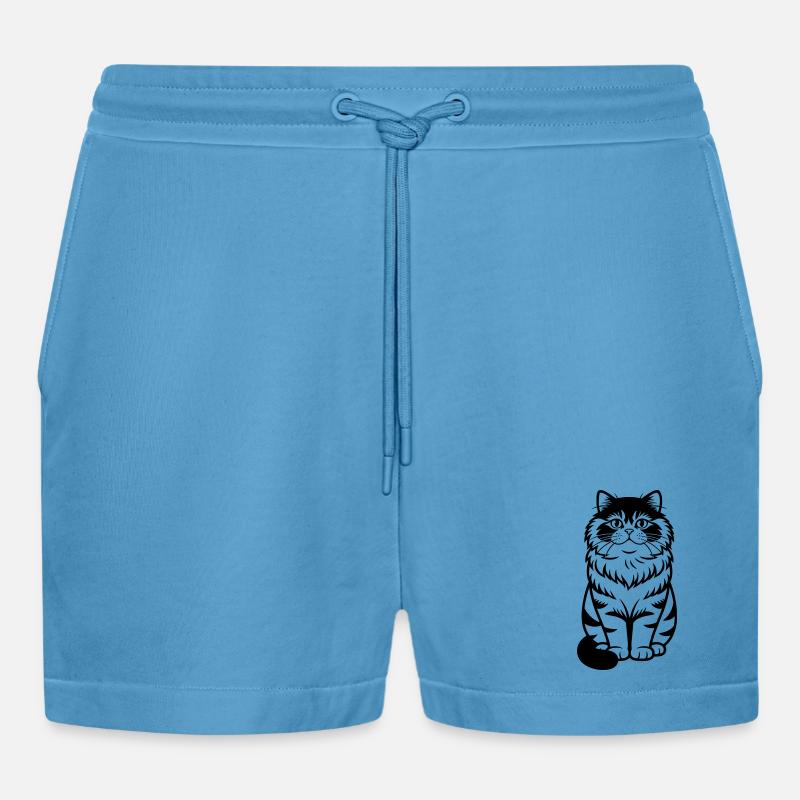 Chat persan - Short bio décontracté court fabriqué en UE -  Sol Blue
