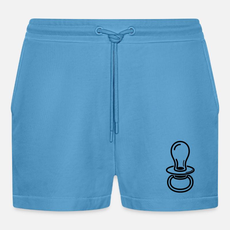 naissance - Short bio décontracté court fabriqué en UE -  Sol Blue
