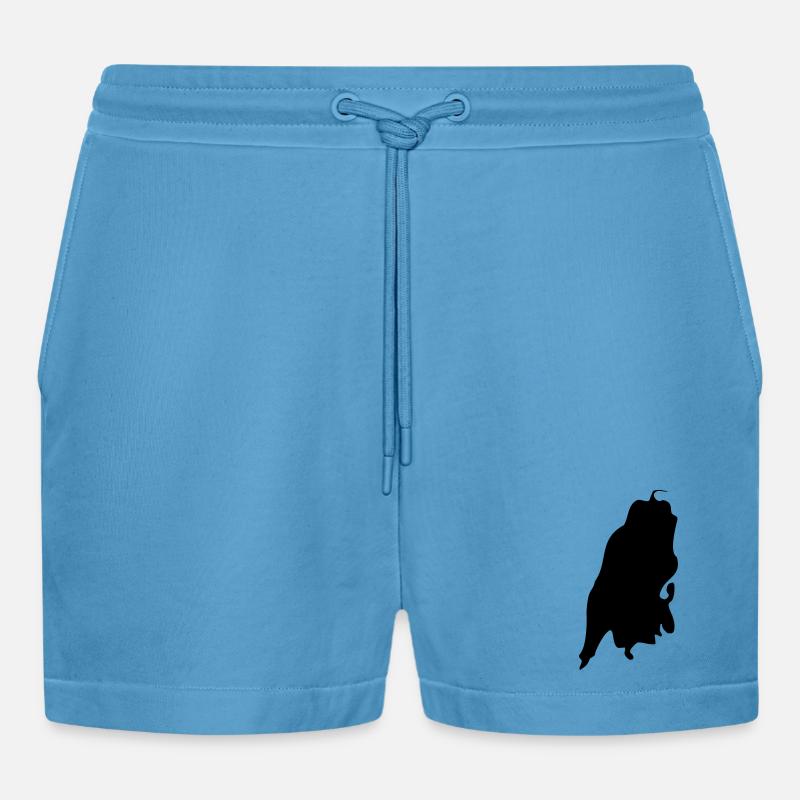 Lefkada - Short bio décontracté court fabriqué en UE -  Sol Blue