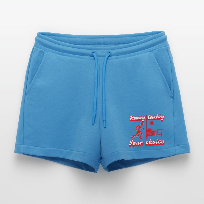 Running oder Couching? Du hast die Wahl Organic Relaxed Cropped Shorts Made in EU