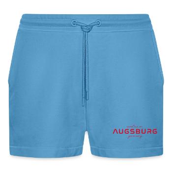 T-shirt Augsbourg – Parfait pour les fans et les amoureux - Short bio décontracté court fabriqué en UE -  Sol Blue - Devant