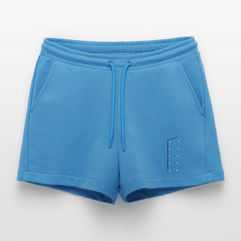Chef Code Chef Uniform Line Art Chef Jacket Organic Relaxed Cropped Shorts Made in EU
