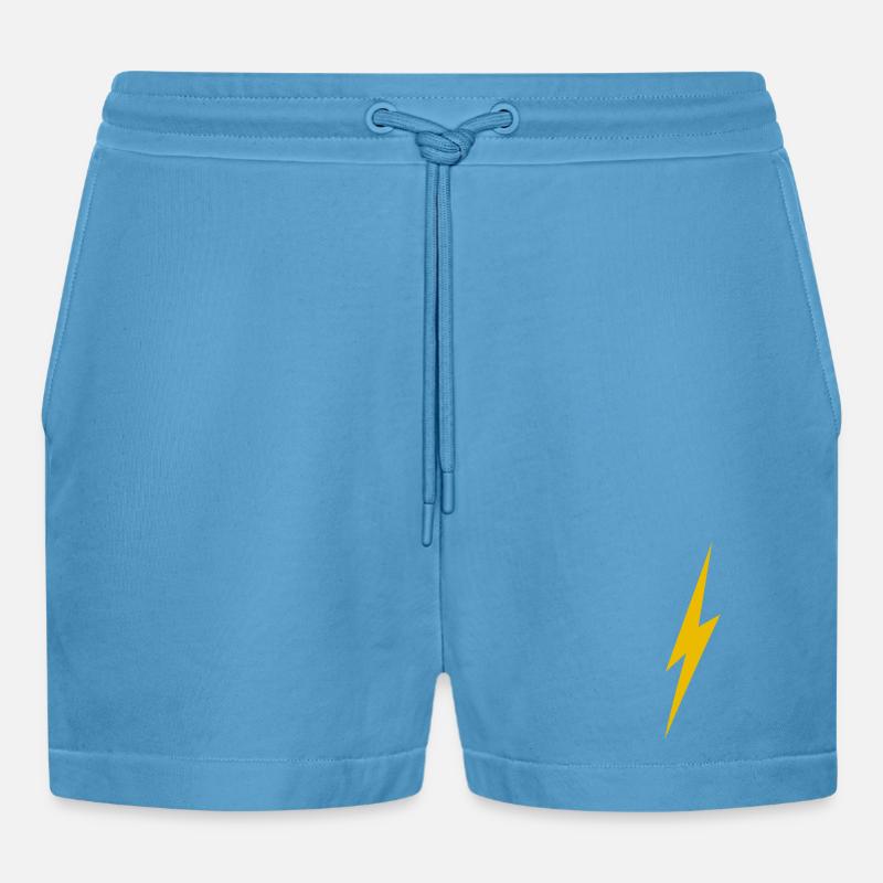 Eclair - Short bio décontracté court fabriqué en UE - Sol Blue
