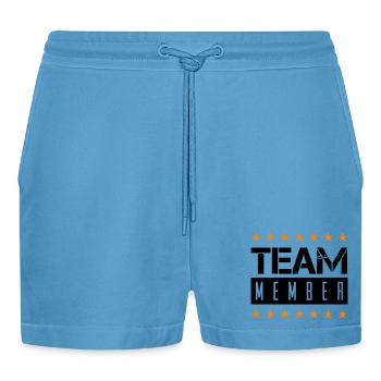 team_member - Short bio décontracté court fabriqué en UE -  Sol Blue - Devant