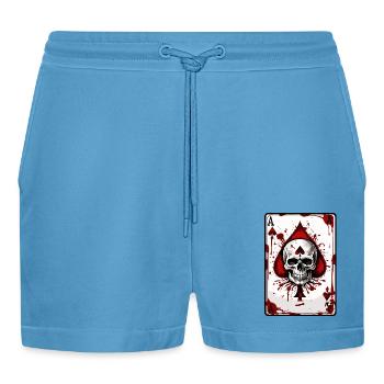 AS - Short bio décontracté court fabriqué en UE -  Sol Blue - Devant