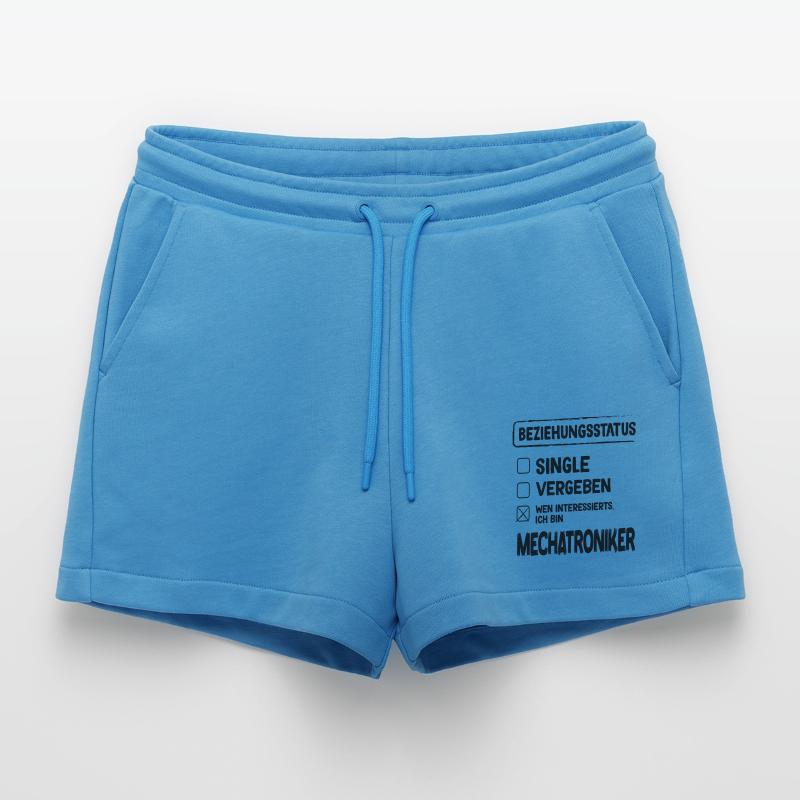 Mechatronics Technician Relationship Status Mechatronics Technician Organic Relaxed Cropped Shorts Made in EU