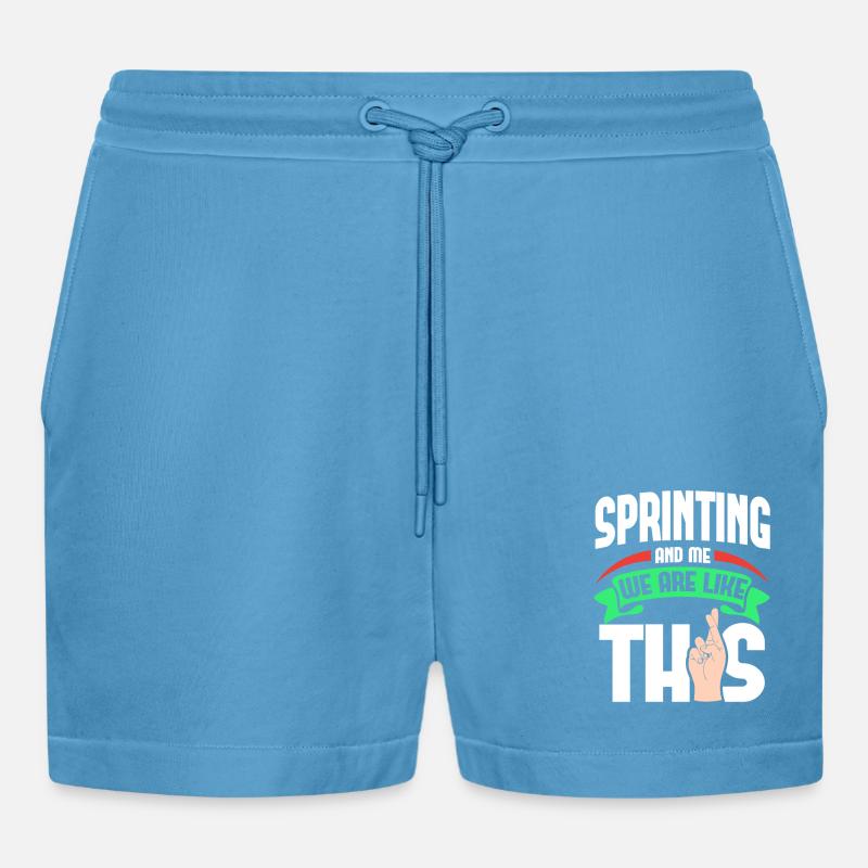 Sprinter Me sont comme - Short bio décontracté court fabriqué en UE -  Sol Blue