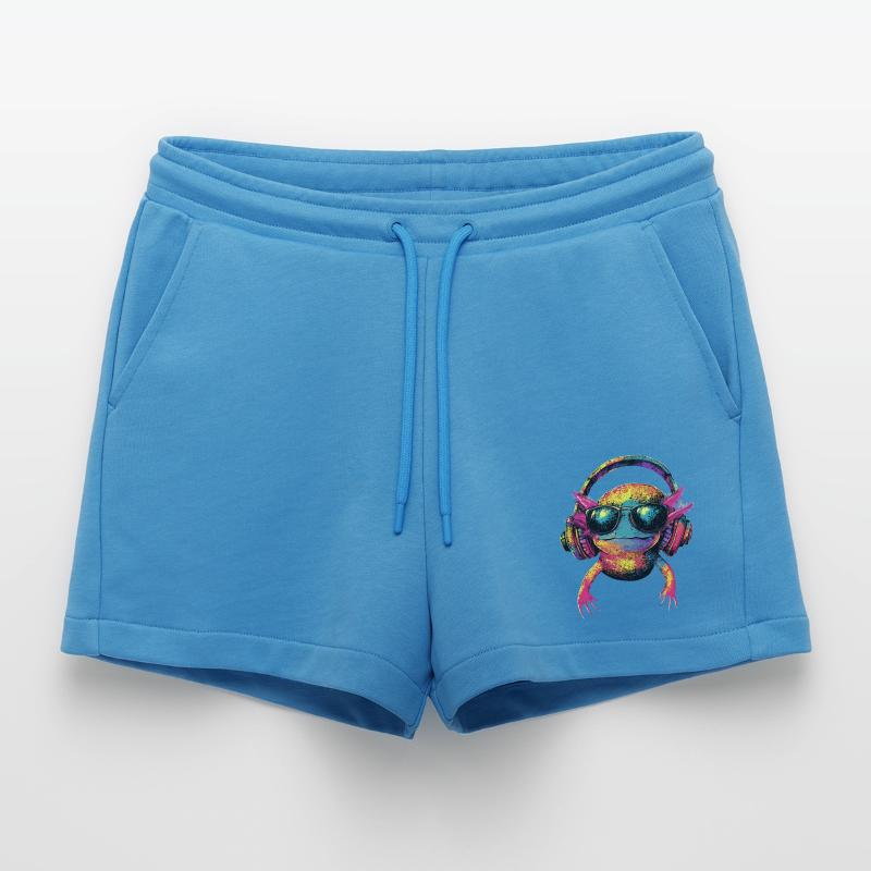 Axolotl Petite queue de triton Queue mignon Axolotl Short bio décontracté court fabriqué en UE