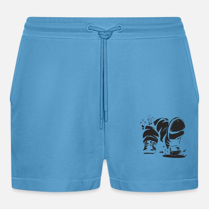 Stepptänzer Stepptanzen Kinder Stepptanz - Organic Relaxed Cropped Shorts Made in EU -  Sol Blue