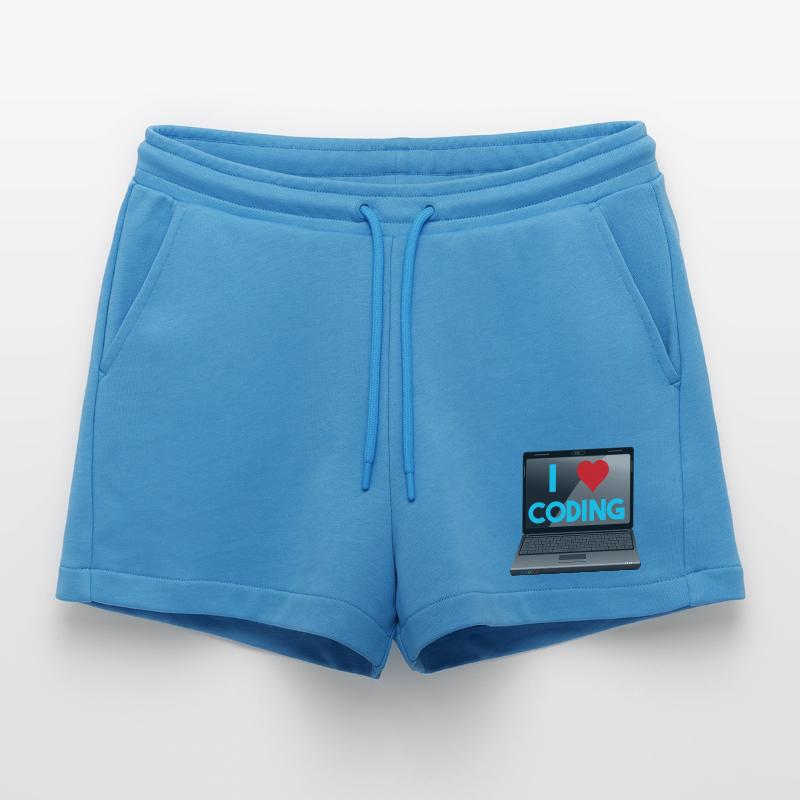 Programming, Programmer, Computer Scientist Organic Relaxed Cropped Shorts Made in EU