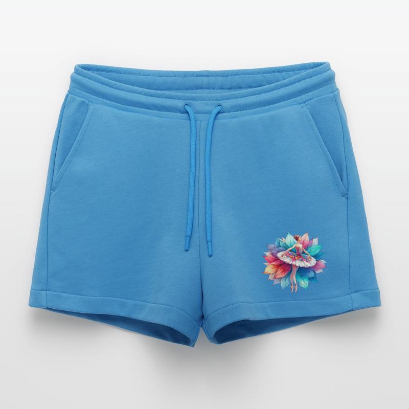 Danseuse de ballet avec tutu Short bio décontracté court fabriqué en UE