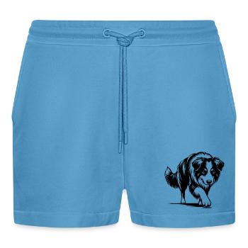Berger australien - Short bio décontracté court fabriqué en UE -  Sol Blue - Devant
