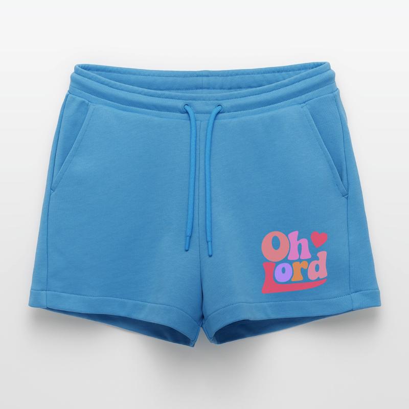 Oh Lord Organic Relaxed Cropped Shorts Made in EU
